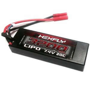 2s LiPO battery packs with Deans plugs & LiPO charger